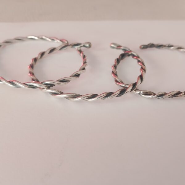 bracciale imbrunito argento 925 mod. Crit - immagine 5